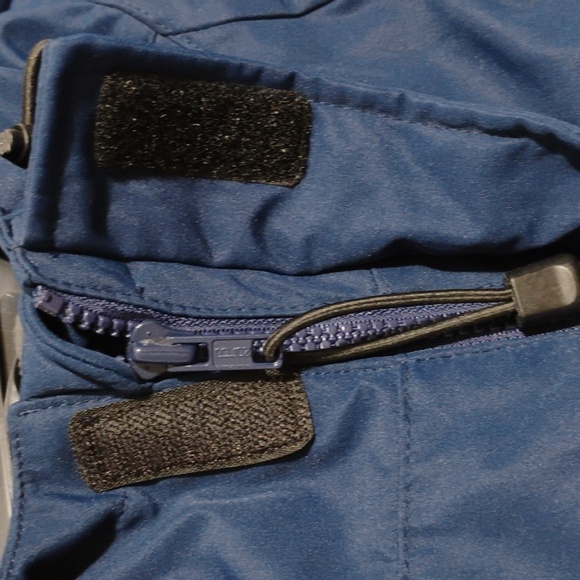 RARE! NWOT ADIDAS Notre Dame Climaproof Winter Vintage Coat Velcro/Zip Sz.L - Picture 10 of 15